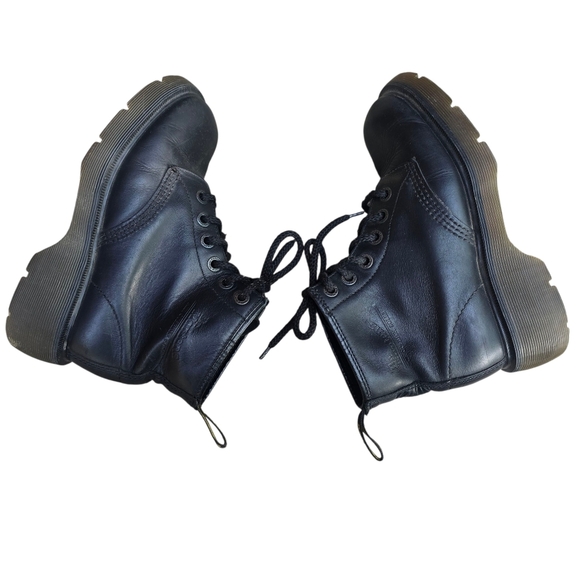 Vintage Dr. Martens 8433 Platform Lace Up Chunky Boots, Size 37 - Picture 3 of 10